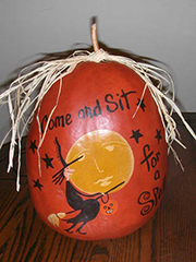 Halloween gourd